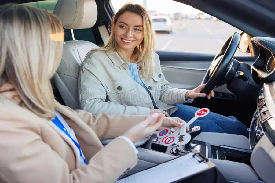 Starting driving lessons without stress makes the process feel smoother